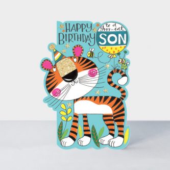 DAR28 son birthday card tiger 1 768x768