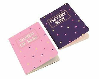 2 x A6 Small Notebooks Queen Of Sass (1)