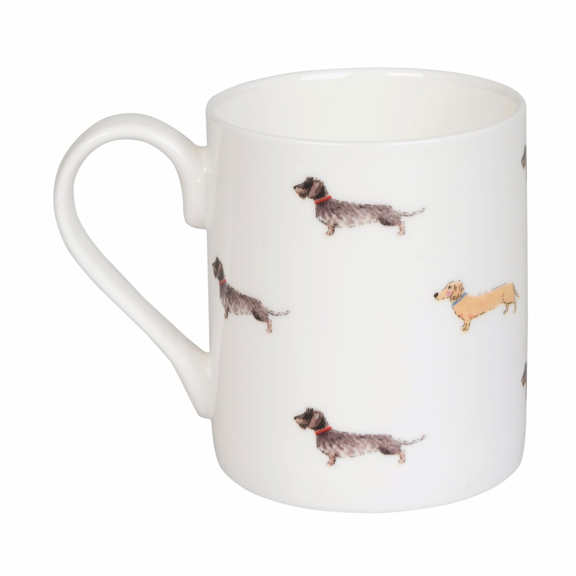 Sophie Allport Mug Standard Hot Dogs! Dachshund Treat Boutique