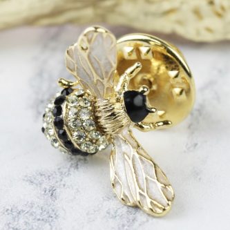 enamel and crystal bumblebee pin 4x3a0224 900x900