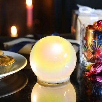 small pearlescent ball light decoration 900x900