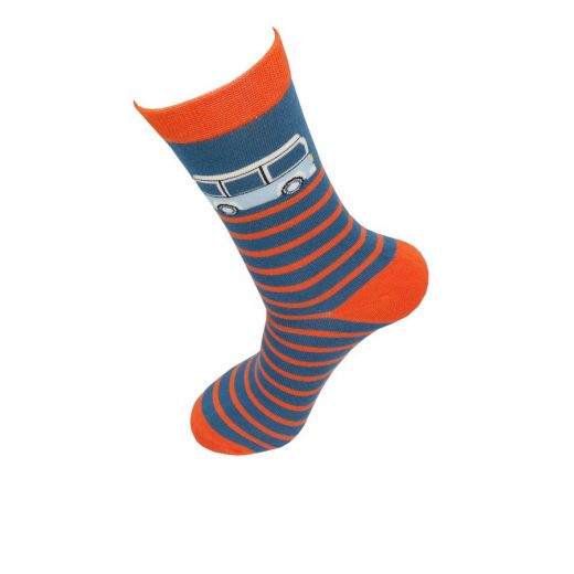 men s socks camper stripe mh182 blue 3