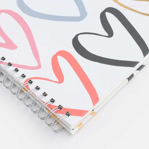 Multi Outline Hearts Spiral Notebook SPI105 1 1800x1800