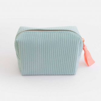 Pale Blue Cord Mini Cube Cosmetic Bag MCB105 1 1800x1800