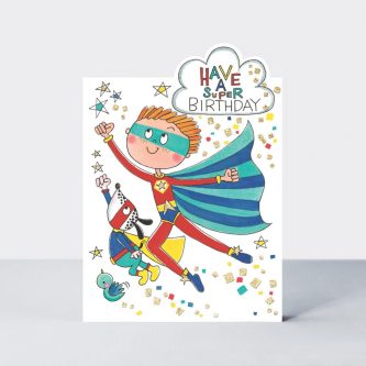CHERRY20 super birthday super hero card 1
