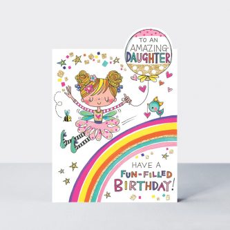 CHERRY36 amazing daughter fairy rainbow card 1